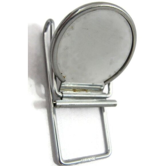 Vintage Silver Tone Crest Money Clip Men Wallet ID Credit Card Holder - Picture 6 of 13